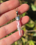 14k Pink Tourmaline Necklace