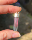 14k Watermelon Tourmaline Necklace