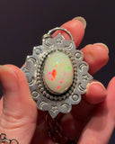 16ct Ethiopian Opal Night Court Necklace