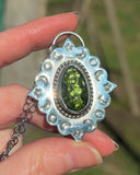 Moldavite Night Court Necklace