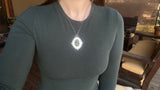 Moldavite Night Court Necklace