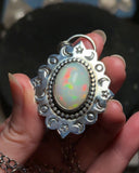 16ct Ethiopian Opal Night Court Necklace
