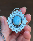 Larimar Night Court Necklace