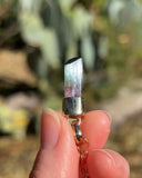 14k Watermelon Tourmaline Necklace