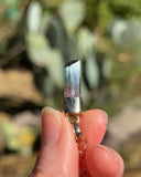 14k Watermelon Tourmaline Necklace