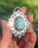 Larimar Night Court Necklace