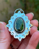 Moldavite Night Court Necklace