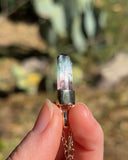 14k Watermelon Tourmaline Necklace