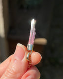 14k Pink Tourmaline Necklace