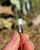 14k Watermelon Tourmaline Necklace