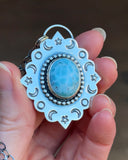 Larimar Night Court Necklace