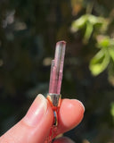 14k Pink Tourmaline Necklace