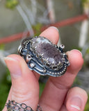 Lodolite & Pink Tourmaline Necklace