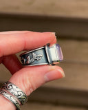 Lavender Quartz Ring 8.5