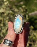 Moonstone Statement Ring 9.5