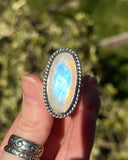 Moonstone Statement Ring 9.5