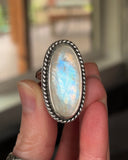 Moonstone Statement Ring 9.5