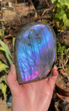 Purple, Blue & Pink Labradorite Freeform