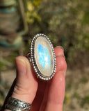 Moonstone Statement Ring 9.5