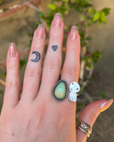 Kodama & Opal Ring Size 8-9.5