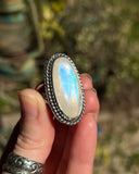Moonstone Statement Ring 9.5