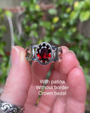 Made to Order Triple Moon Ring Set (3 Rings)