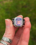 Lavender Quartz Ring 8.5