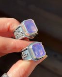 Lavender Quartz Ring 8.5