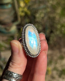 Moonstone Statement Ring 9.5