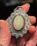 16ct Ethiopian Opal Night Court Necklace