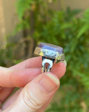 Lepidolite Ring 7.5