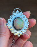 12ct Ethiopian Opal Night Court Necklace