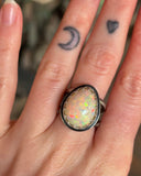 9ct Ethiopian Opal Ring - 8