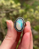 Rosecut Ethiopian Opal Ring - 6.5/6.75