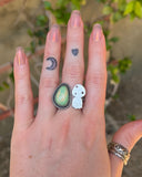 Kodama & Opal Ring Size 8-9.5