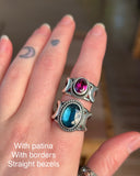 Made to Order Triple Moon Ring Set (3 Rings)